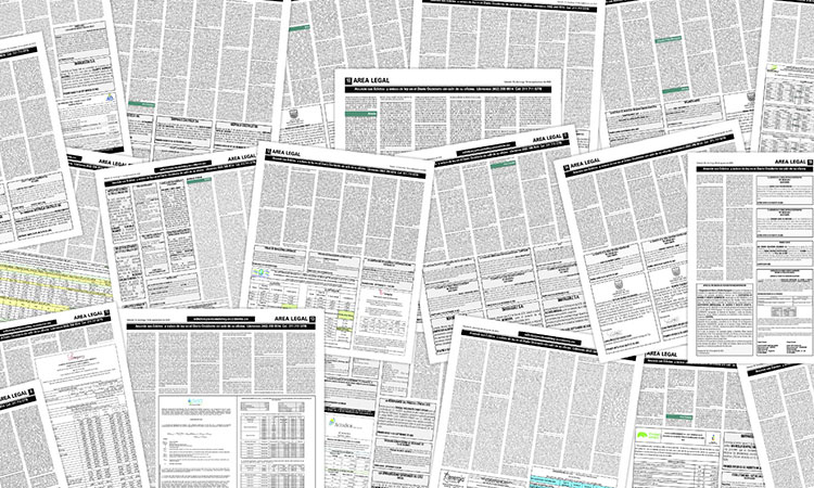 Occidente, único diario de amplia circulación para la publicación de edictos en Colombia